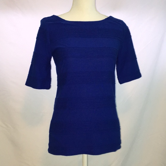 Banana Republic Tops - 👑3 for $20👑 BR Blue Scoop-Back Top